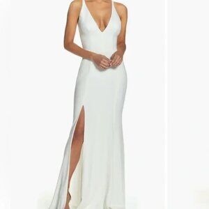 ANTHROPOLOGIE Dress The Population Iris Gown Small